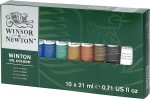 Winsor & Newton Winton Oil Color Paint, Basic Set, 10 x 21ml Tubes - Image 2